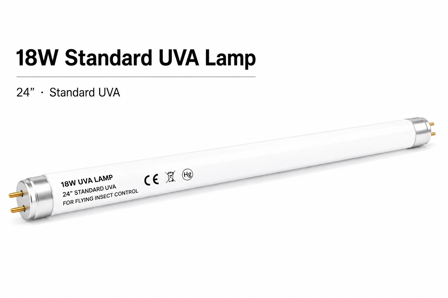 18W standard UVA replacement lamp, 24 inch