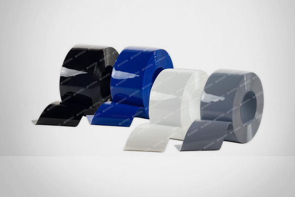 Opaque PVC strip curtain